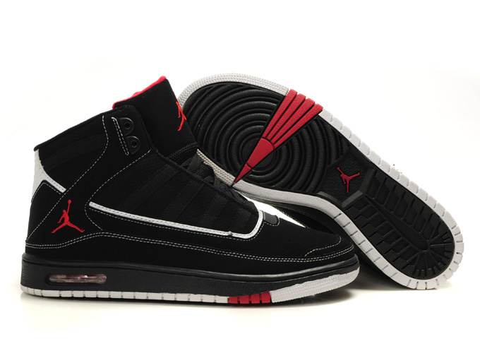 2012 Air Jordan Shoes Black Red - Click Image to Close