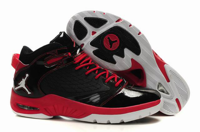 Cheap Air Jordan Shoes New School Black Red White - Click Image to Close