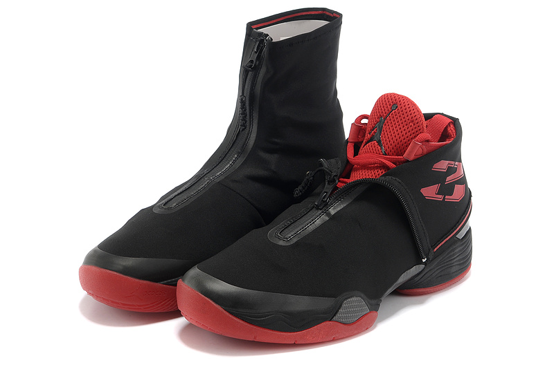 2013 Jordan 28 Black Red Shoes