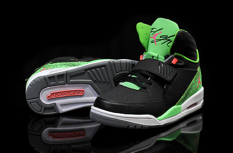 2015 New Arrival Jordan Flight 97 Black Green Red