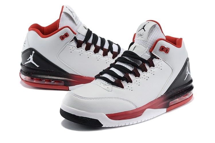 2015 New Arrival Jordan Flight Original White Black Red White Jumpman - Click Image to Close