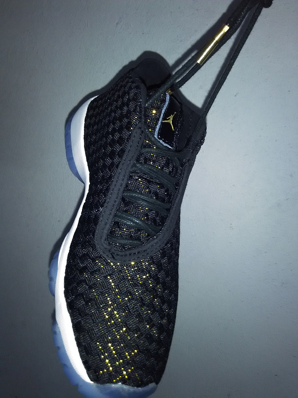 New New Arrival Jordan Future Black Gold Shoes