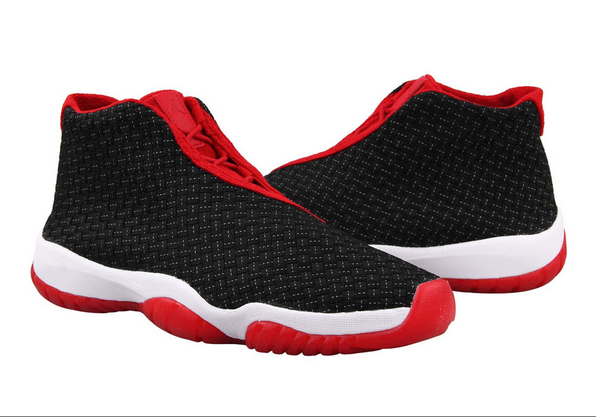 New New Arrival Jordan Future Black Red Shoes - Click Image to Close