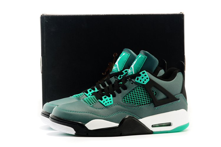 Real Jordan 13 Retro Green Black Shoes