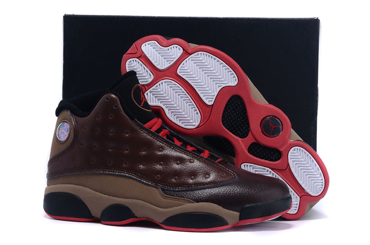 Real Jordan 13 Retro Wine Red Black Shoes - Click Image to Close