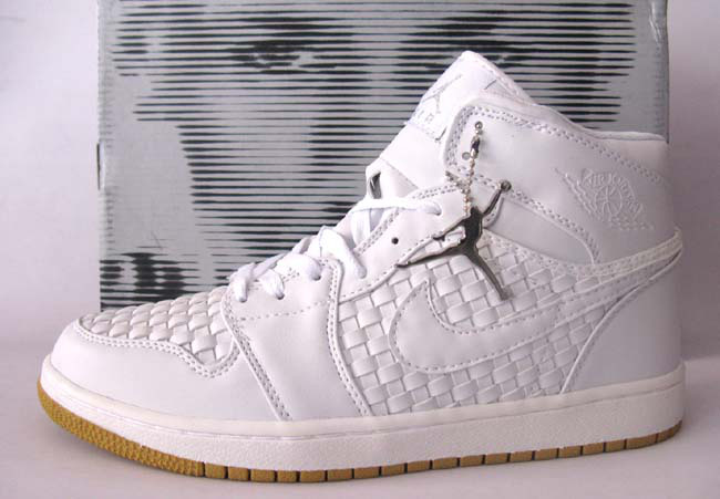 Cheap Air Jordan 1 Shoes White - Click Image to Close