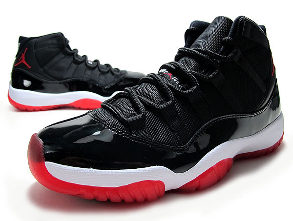 Cheap Real 2015 Jordan Jordan 11 Bred Black Red