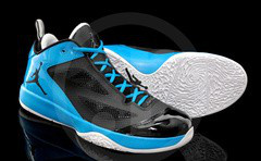 Cheap Air Jordan Shoes Quick Fuse Black Blue White - Click Image to Close