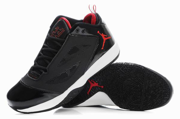 Cheap Air Jordan Shoes Quick Fuse Black White Red - Click Image to Close