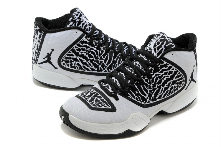 Cheap Real 2015 Jordan Jordan 29 Black White - Click Image to Close