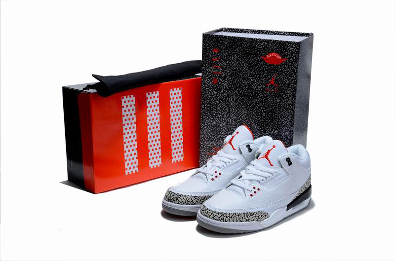 Cheap Air Jordan Shoes 3 Limited Edition White Cement