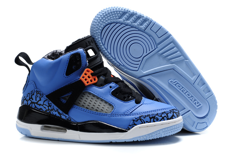 Cheap Air Jordan Shoes 3.5 Blue White For Kids