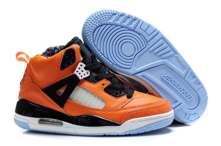 Cheap Air Jordan Shoes 3.5 Orange White For Kids