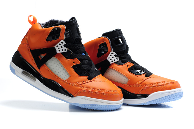 Cheap Air Jordan Shoes 3.5 Orange White For Kids