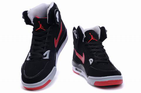 Cheap Air Jordan 4 Shoes High Heel Black Red Grey