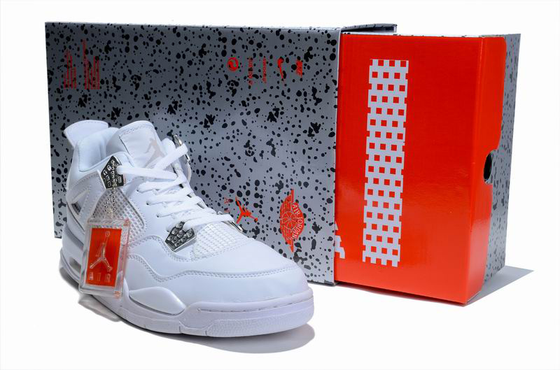 Cheap Air Jordan Shoes 4 Limited Edition All White