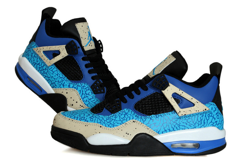 Cheap Real 2015 Jordan Jordan 4 Cookie Monster - Click Image to Close