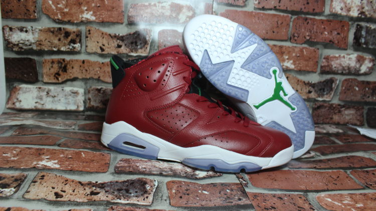 Real Jordan 6 History of Jordan Christmas Red MVP Shoes - Click Image to Close