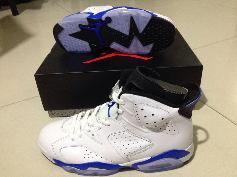 Cheap Real 2015 Jordan Jordan 6 Sport Blue