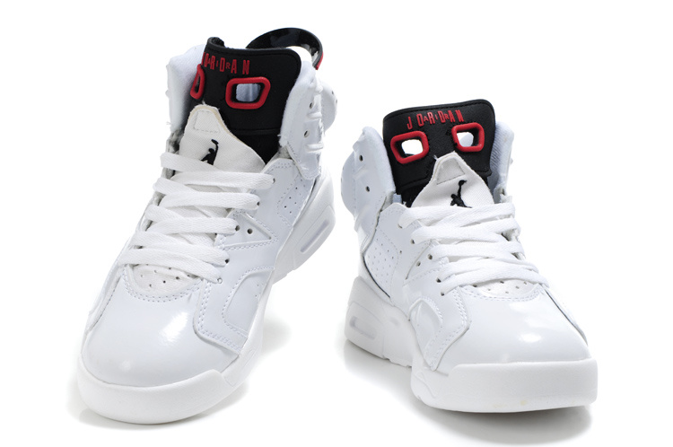 Cheap Air Jordan Shoes 6 White For Kids - Click Image to Close