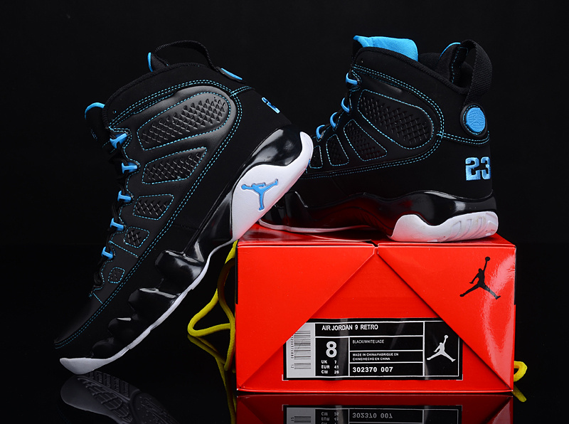 Special Air Jordan 9 Reissue Black Blue White