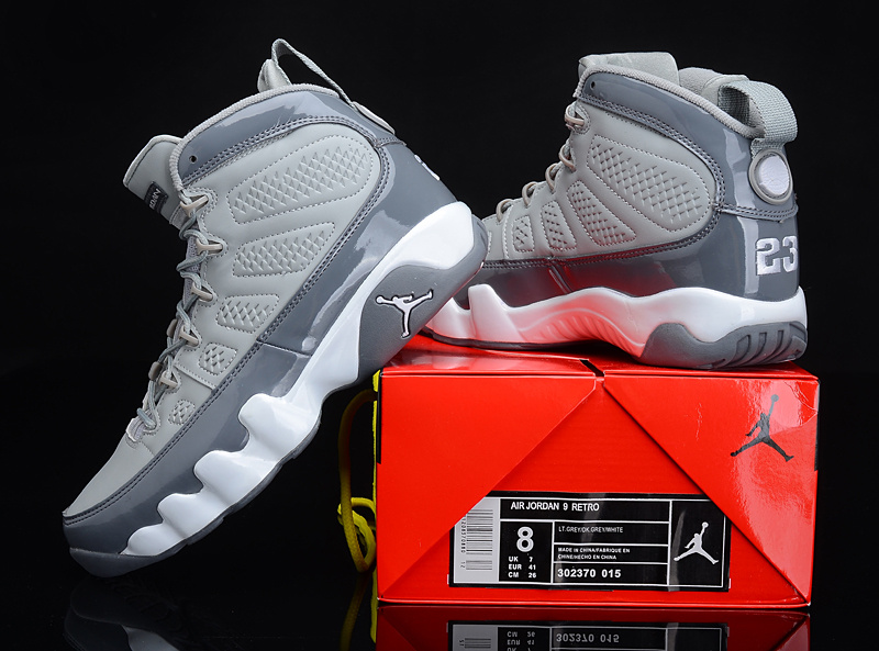 Special Air Jordan 9 Reissue Grey White