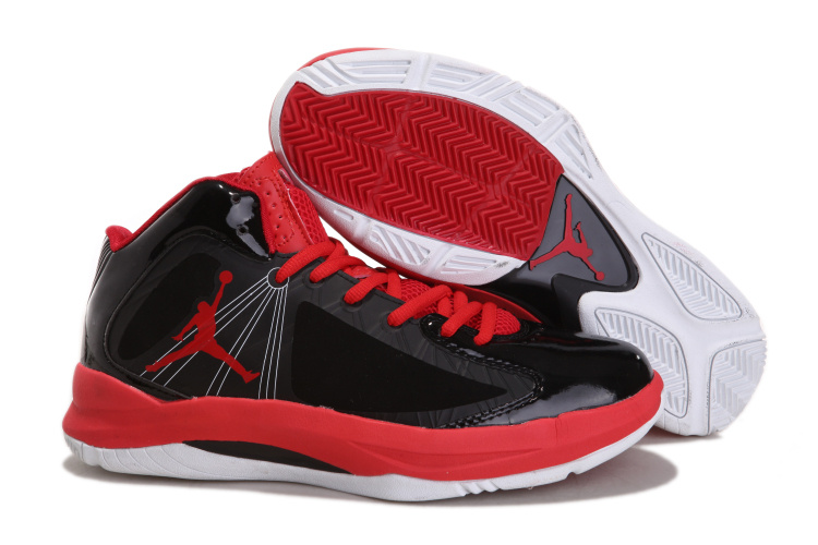 Cheap Real Air Jordan Aero Flight Black Red White - Click Image to Close