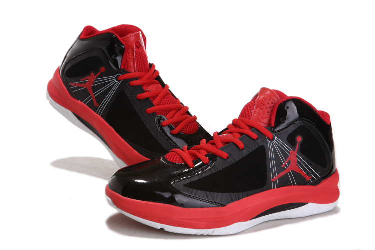 Cheap Real Air Jordan Aero Flight Black Red White