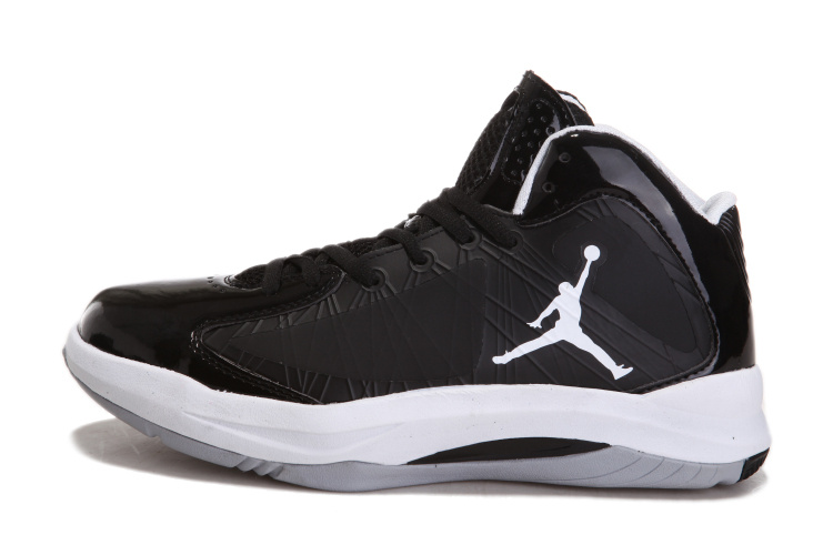 Cheap Real Air Jordan Aero Flight Black White