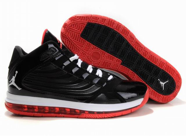 Cheap Air Jordan Shoes Big Ups Black White Red - Click Image to Close