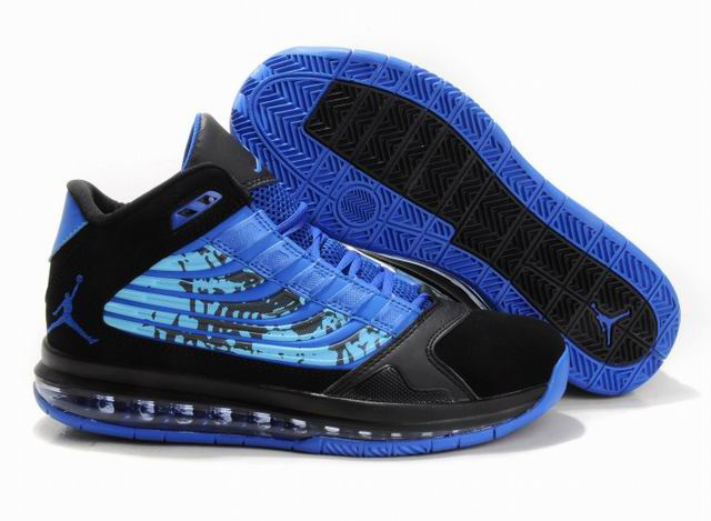 Cheap Air Jordan Shoes Big Ups Blue Black