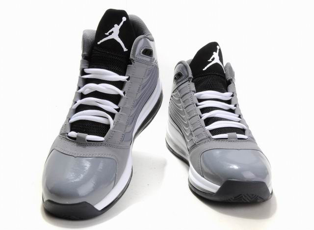 Cheap Air Jordan Shoes Big Ups Grey White