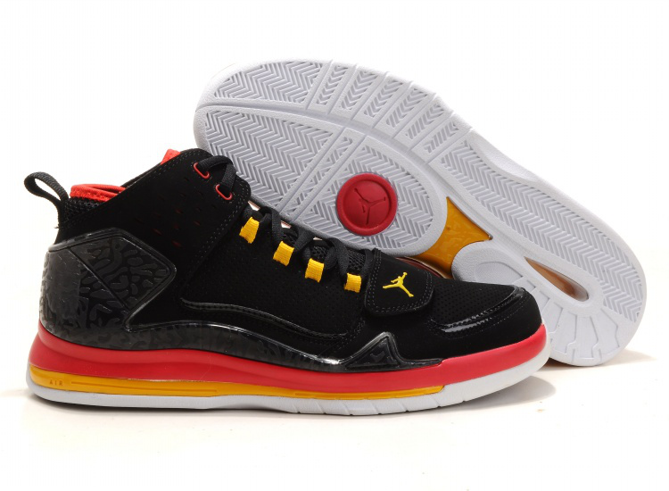 Cheap Air Jordan Shoes Evolution 85 Shoes Black Red - Click Image to Close