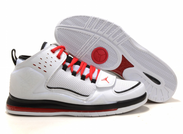 Cheap Air Jordan Shoes Evolution 85 Shoes Black White Black Red