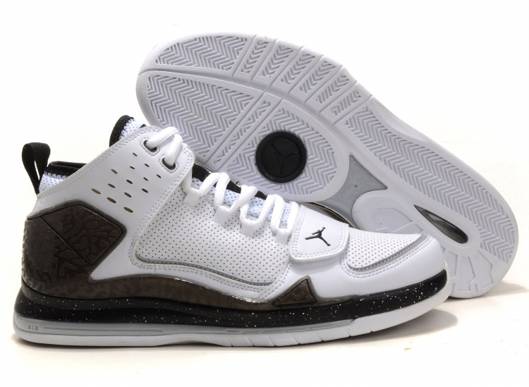 Cheap Air Jordan Shoes Evolution 85 Shoes Black White Brown Black