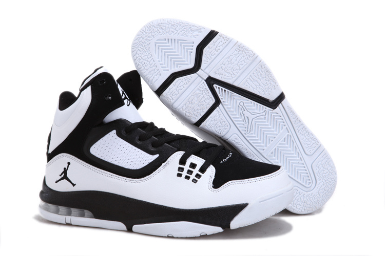 Cheap Real Air Jordan Flight 23 RST Black White - Click Image to Close