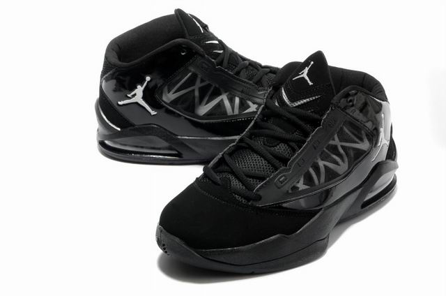 Cheap Air Jordan Shoes Flight The Power All Black Shoes - Click Image to Close