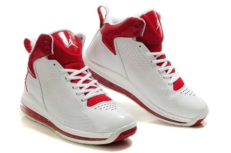 Cheap Air Jordan Shoes Fly Cushion 23 Shoes White Red - Click Image to Close