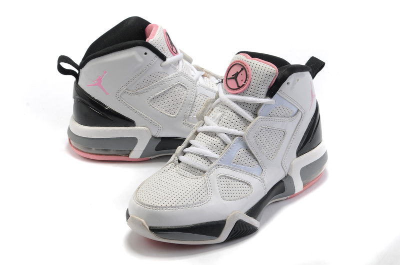 Cheap Air Jordan Shoes Old School II Shoes White Black Pink - Click Image to Close