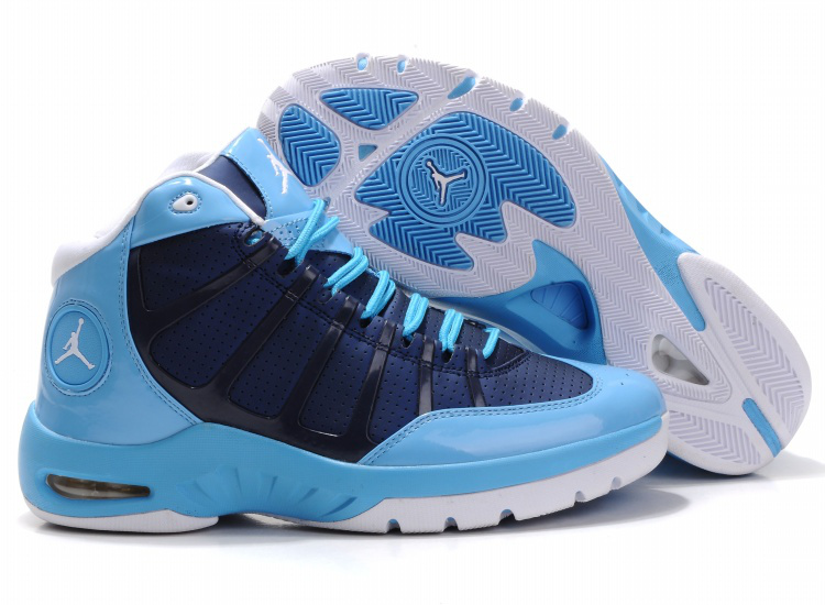 Cheap Air Jordan Shoes Play In Blue White Shoes - Click Image to Close