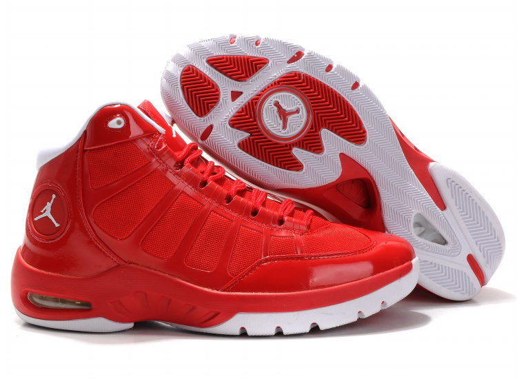 Cheap Air Jordan Shoes Play In Red White Shoes - Click Image to Close