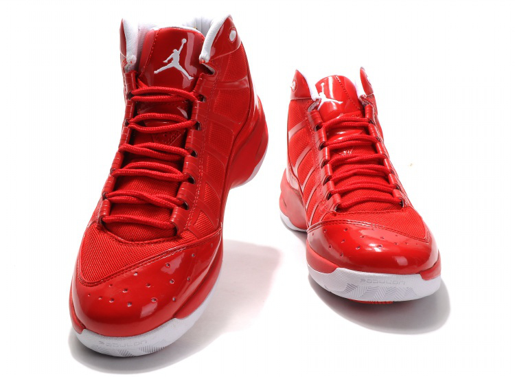 Cheap Air Jordan Shoes Play In Red White Shoes - Click Image to Close