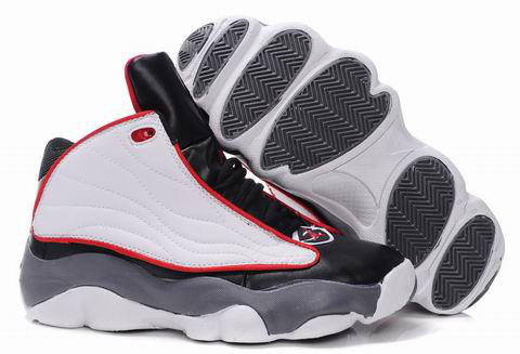 Cheap Air Jordan Pro Srong Black White Shoes