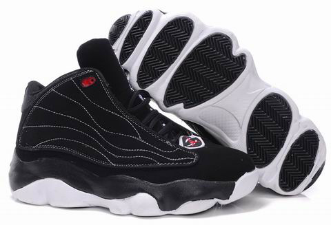 Cheap Air Jordan Pro Srong Black White Shoes