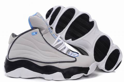 Cheap Air Jordan Pro Srong Grey Black White Shoes