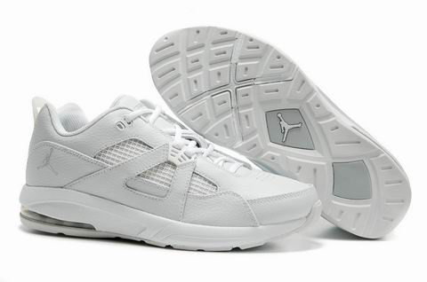 Cheap Air Jordan Q4 Shoes All White - Click Image to Close