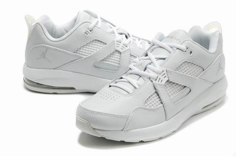 Cheap Air Jordan Q4 Shoes All White - Click Image to Close