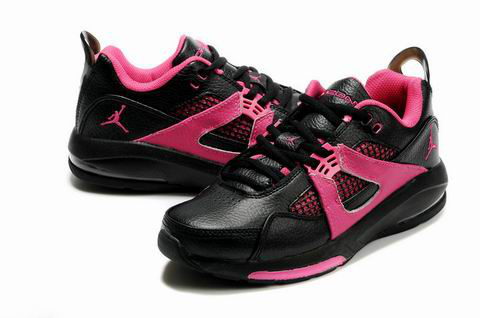 Cheap Air Jordan Q4 Shoes Black Pink