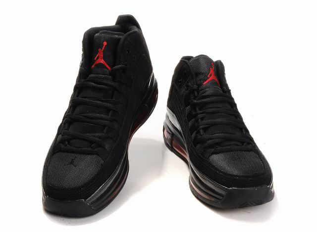 Cheap Air Jordan Shoes Take Flight Black Red - Click Image to Close