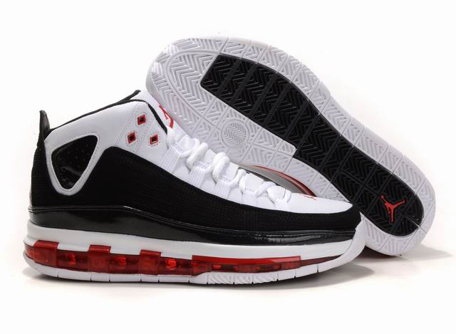 Cheap Air Jordan Shoes Take Flight Black White Red